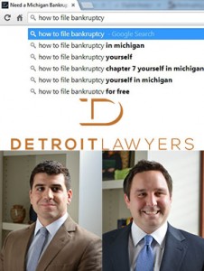 Filing Michigan Bankruptcy - Bankruptcy Attorneys in Michigan